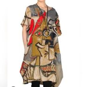Mordenmiss Artistic Graphic Womens Tunic/Dress
